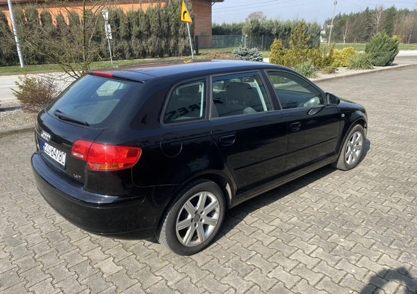 Audi A3 cena 21900 przebieg: 126000, rok produkcji 2008 z Łask małe 326